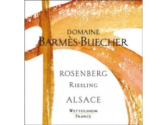 Domaine BARMÈS-BUECHER Riesling Rosenberg 2022 la bouteille 75cl
