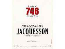 Champagne JACQUESSON Brut Cuvée n°746 ---- le magnum 150cl