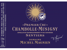 Domaine Michel MAGNIEN Chambolle-Musigny Les Sentiers 1er cru rouge 2018 la bouteille 75cl