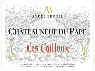 Domaine LES CAILLOUX Châteauneuf-du-Pape dry white 2023 bottle 75cl