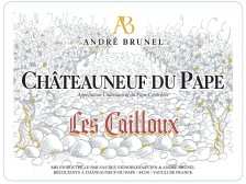 Domaine LES CAILLOUX Châteauneuf-du-Pape rouge 2020 la bouteille 75cl