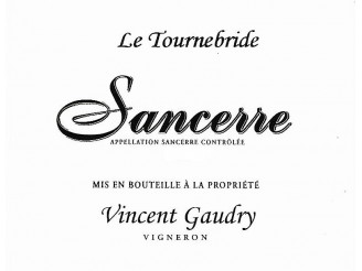 Domaine Vincent GAUDRY Sancerre "Le Tournebride" dry white 2021 bottle 75cl
