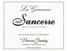 Domaine Vincent GAUDRY Sancerre Les Garennes red 2020 bottle 75cl