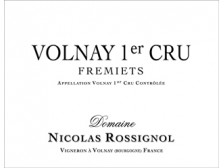 Domaine Nicolas ROSSIGNOL Volnay Frémiets 1er cru rouge 2020 la bouteille 75cl