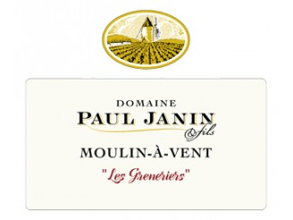 Domaine Paul JANIN Les Greneriers red 2020 bottle 75cl