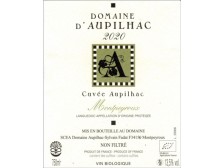 Domaine d'AUPILHAC Aupilhac rouge 2020 la bouteille 75cl