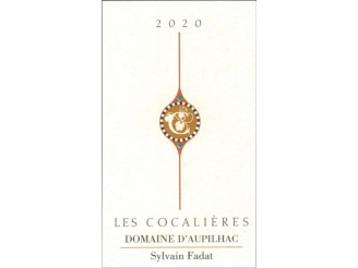 Domaine d'AUPILHAC Les Cocalières rouge 2020 la bouteille 75cl