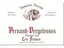 Domaine Luc et Lise PAVELOT Pernand-Vergelesses Les Fichots 1er cru rouge 2020 la bouteille 75cl