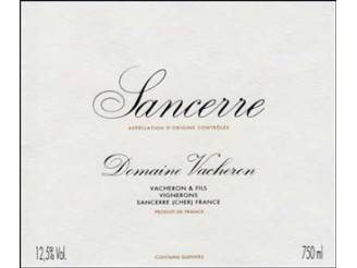 Domaine VACHERON Sancerre Le Paradis blanc 2022 la bouteille 75cl