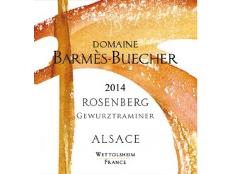 Domaine BARMÈS-BUECHER Gewurztraminer Rosenberg 2022 la bouteille 75cl