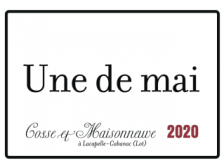 Domaine COSSE MAISONNEUVE Une de Mai 2020 la bouteille 75cl