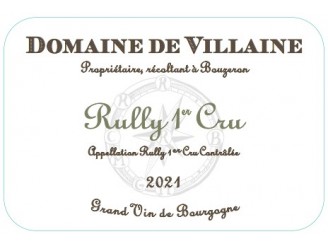 Domaine de VILLAINE Rully 1er Cru blanc 2021 la bouteille 75cl