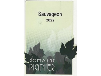 Domaine PIGNIER Sauvageon 2022 la bouteille 75cl