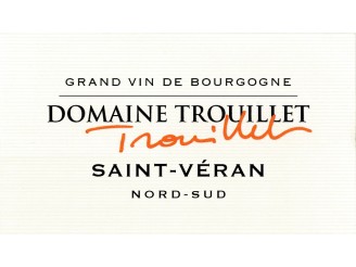 Domaine TROUILLET Saint-Véran Nord-Sud Village 2022 la bouteille 75cl