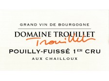 Domaine TROUILLET Pouilly-Fuissé Aux Chailloux 1er Cru 2022 bottle 75cl